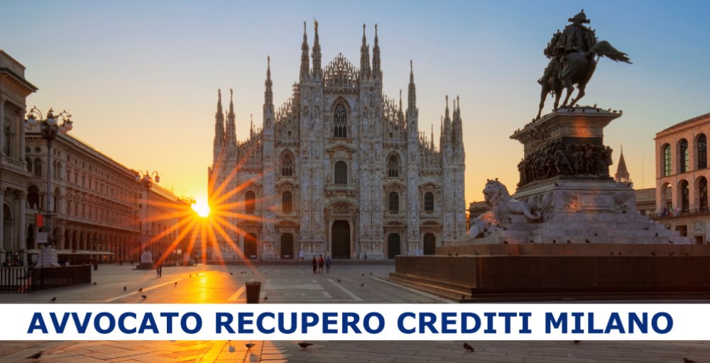 avvocato recupero crediti Milano